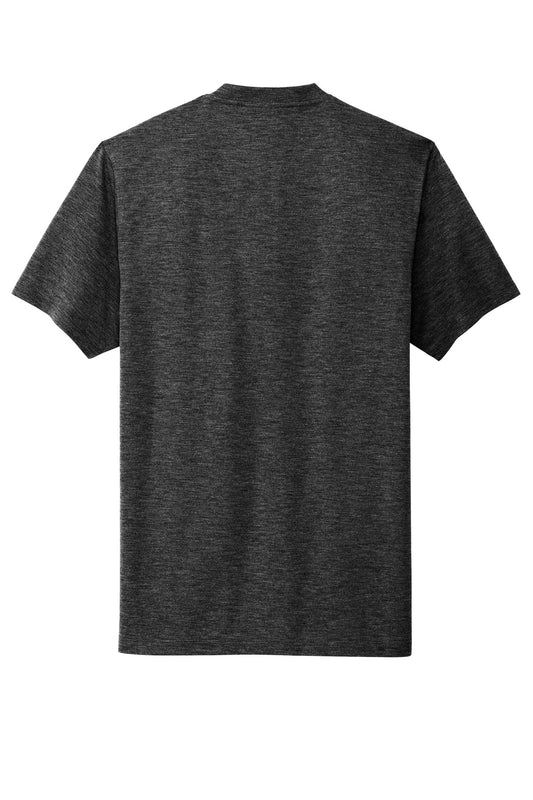 Rear View of Blacktop OGIO Evolution Henley OG148