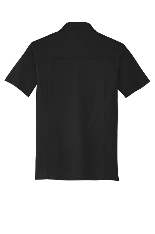 Rear View of Blacktop OGIO Framework Polo. OG125