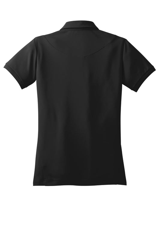 Rear View of Blacktop OGIO - Jewel Polo. LOG101