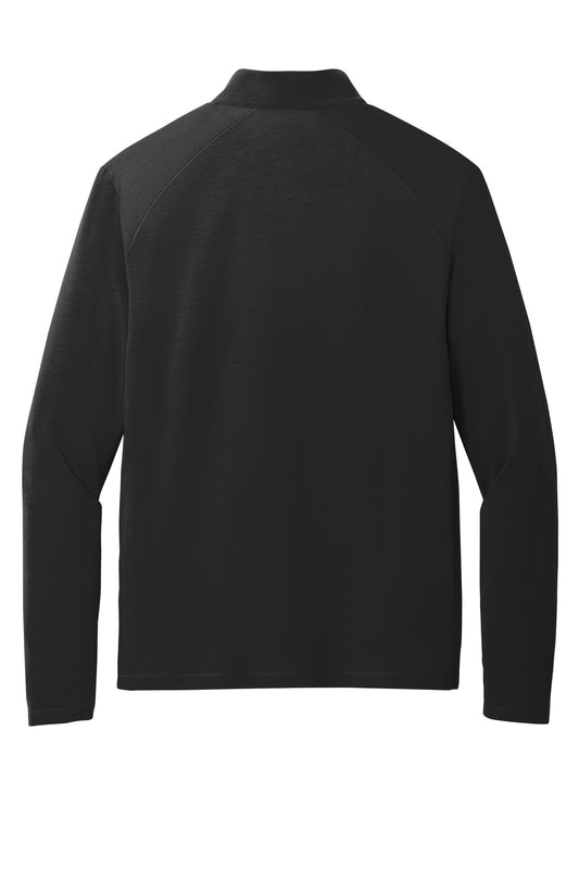 Rear View of Blacktop OGIO Motion 1/4-Zip OG153