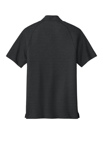 Rear View of Blacktop OGIO Onyx Polo. OG126