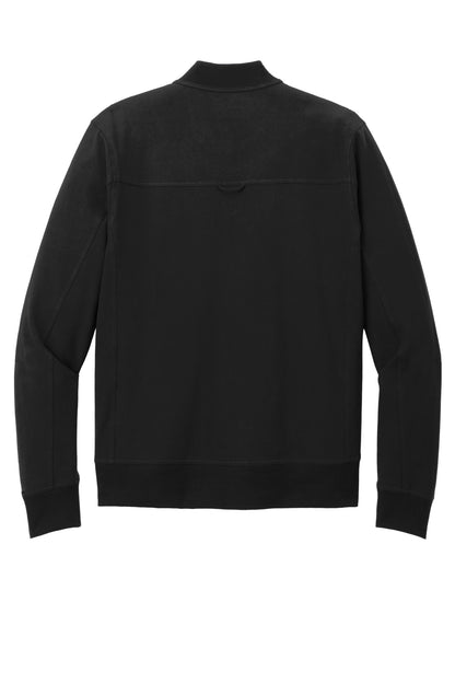 Rear View of Blacktop OGIO Outstretch Full-Zip OG830
