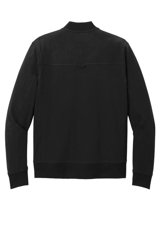 Rear View of Blacktop OGIO Outstretch Full-Zip OG830