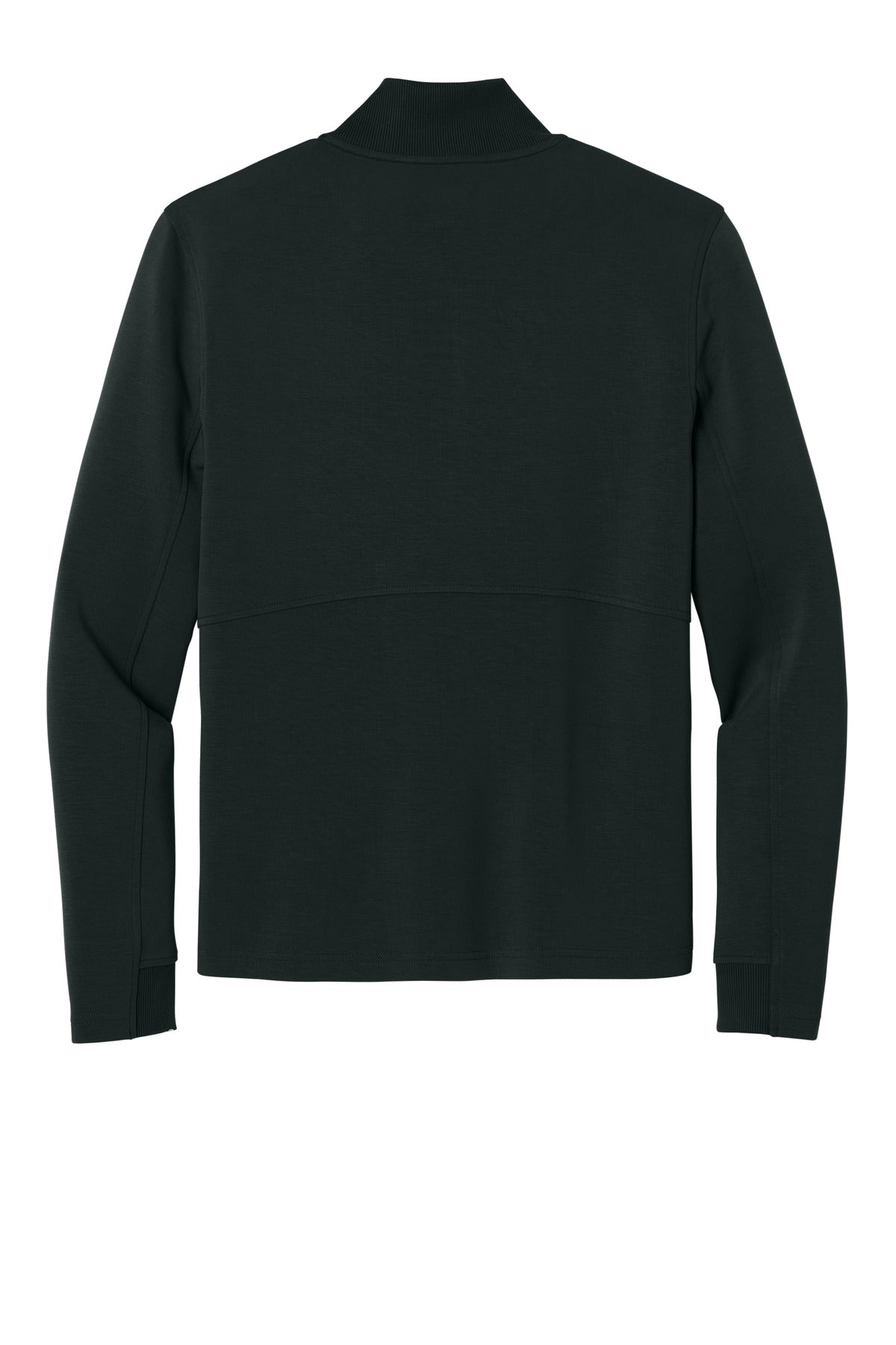 Rear View of Blacktop OGIO Transcend Full-Zip OG860