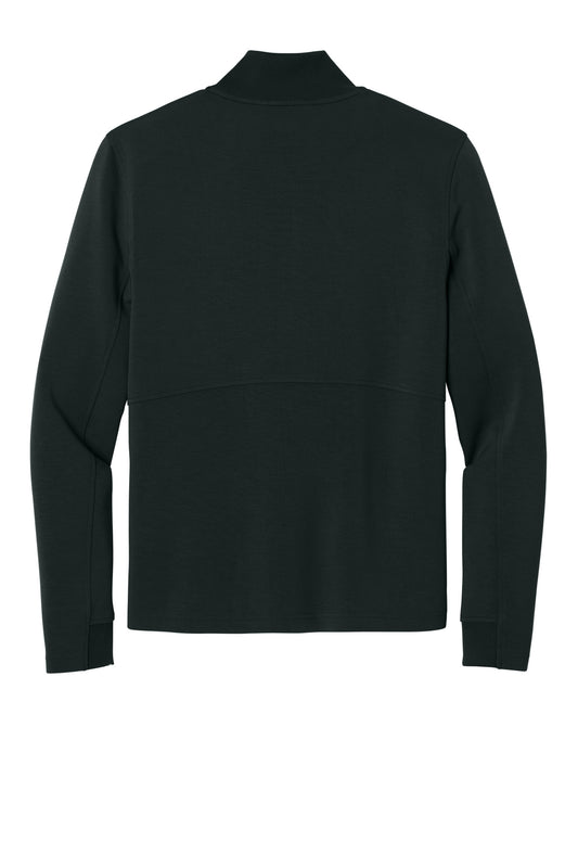 Rear View of Blacktop OGIO Transcend Full-Zip OG860