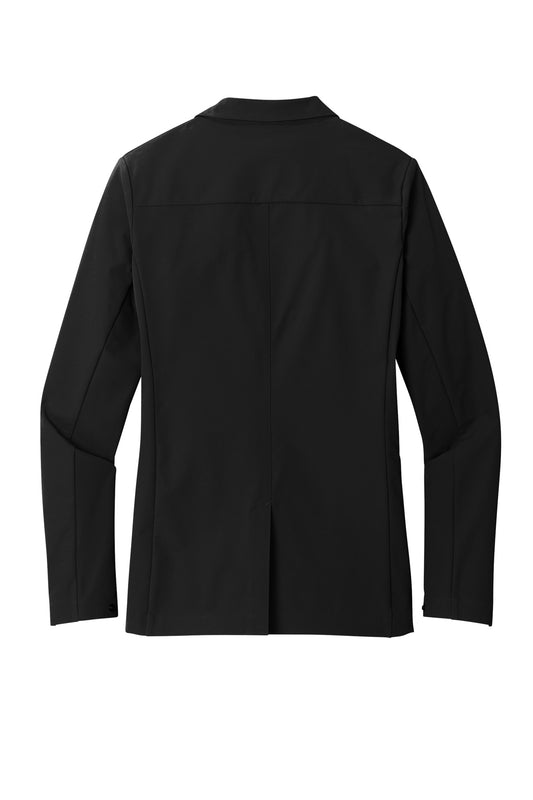 Rear View of Blacktop OGIO Women's Fusion Blazer LOG824