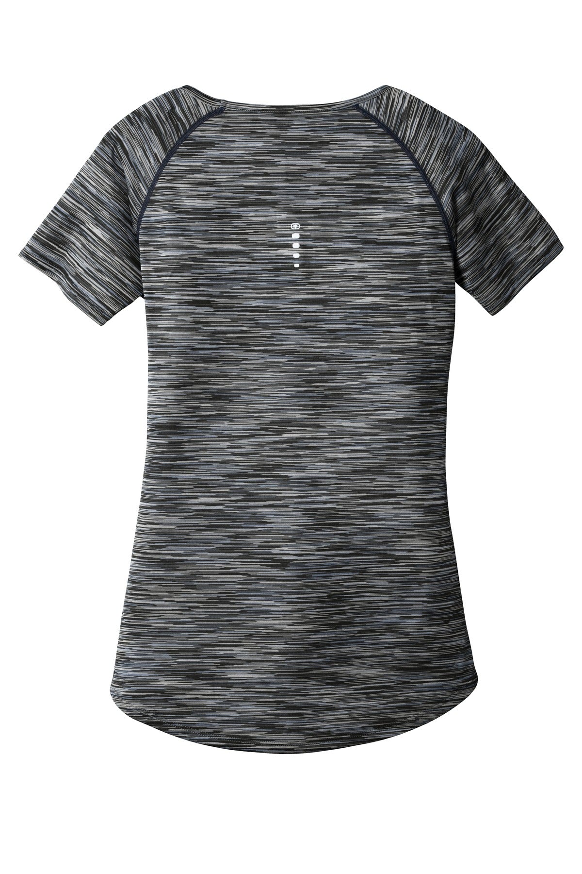 Rear View of Blacktop SD OGIO Women's Verge Scoop Neck. LOE326