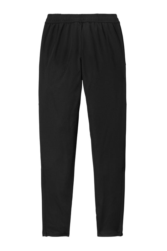 Rear View of Blk/Blk Sport-Tek Travel Pant PST800