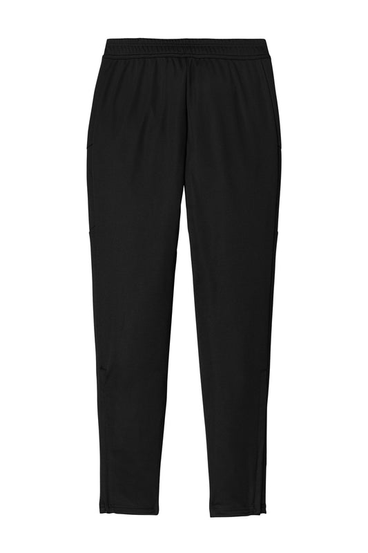 Rear View of Blk/Blk Sport-Tek Women's Travel Pant LPST800