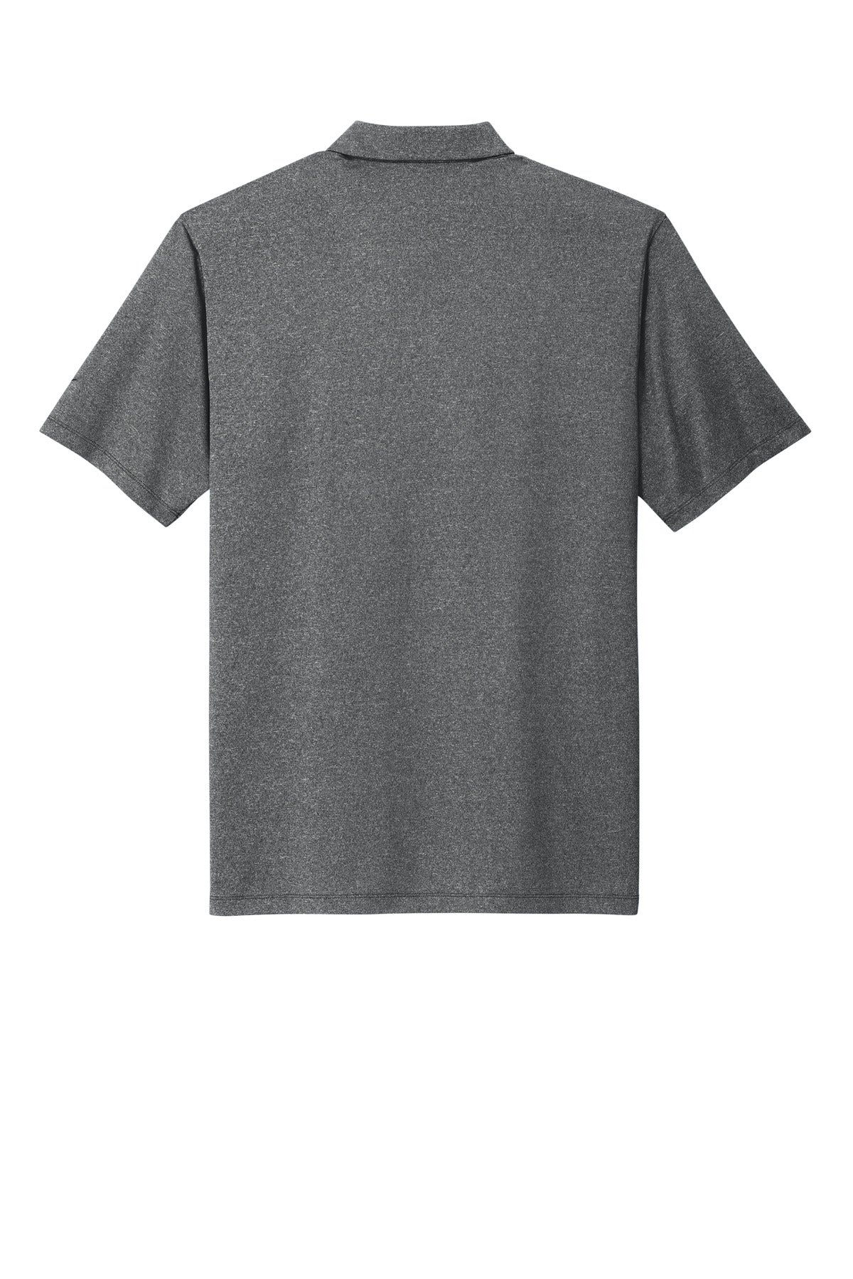 Rear View of BlkHthr Nike Dri-FIT Vapor Polo NKDC2108