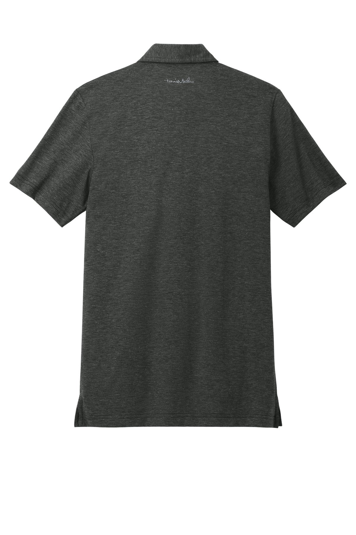 Rear View of BlkHthr TravisMathew Sunnyvale Polo TM1MAA369