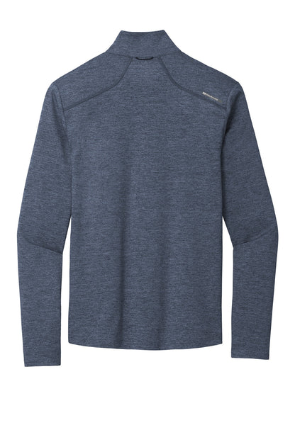 Rear View of Blue Indigo He OGIO Force 1/4-Zip OE341