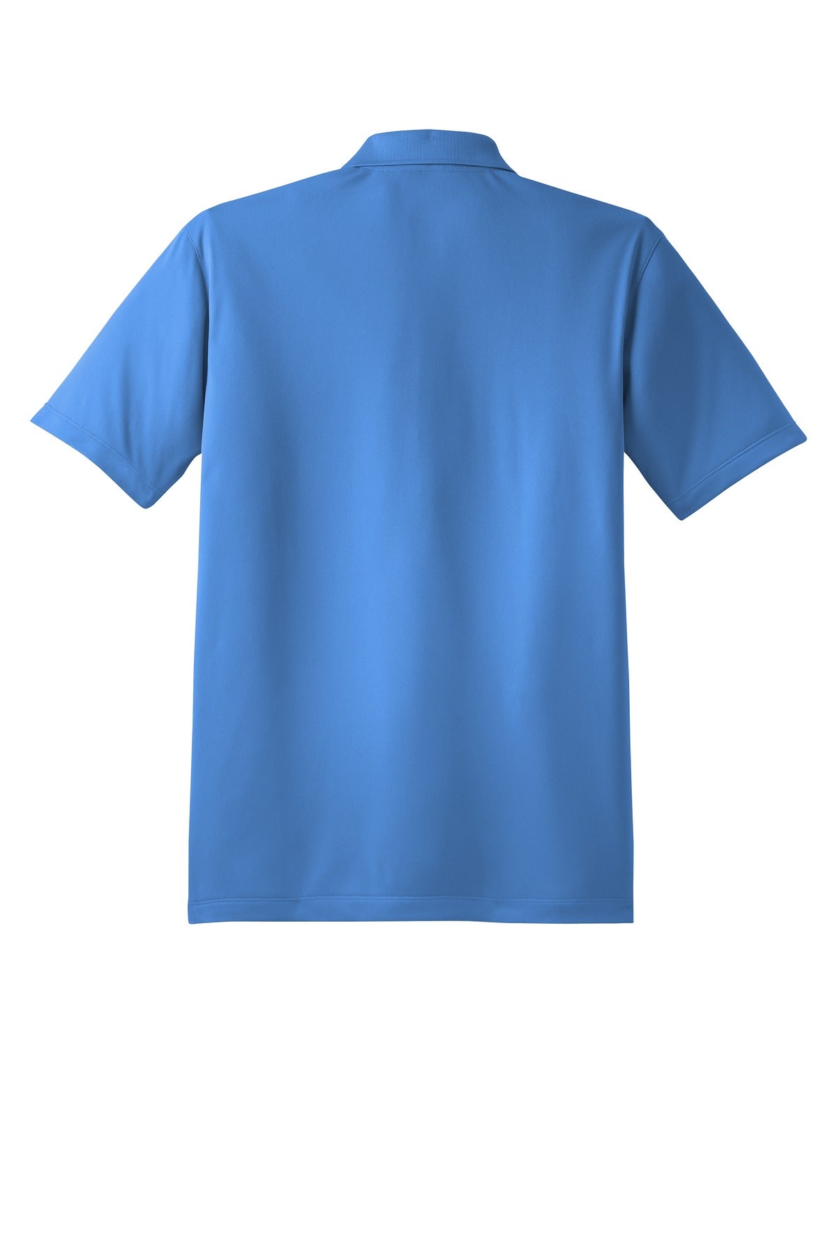 Rear View of Blue Lake Sport-Tek Tall Micropique Sport-Wick Polo. TST650