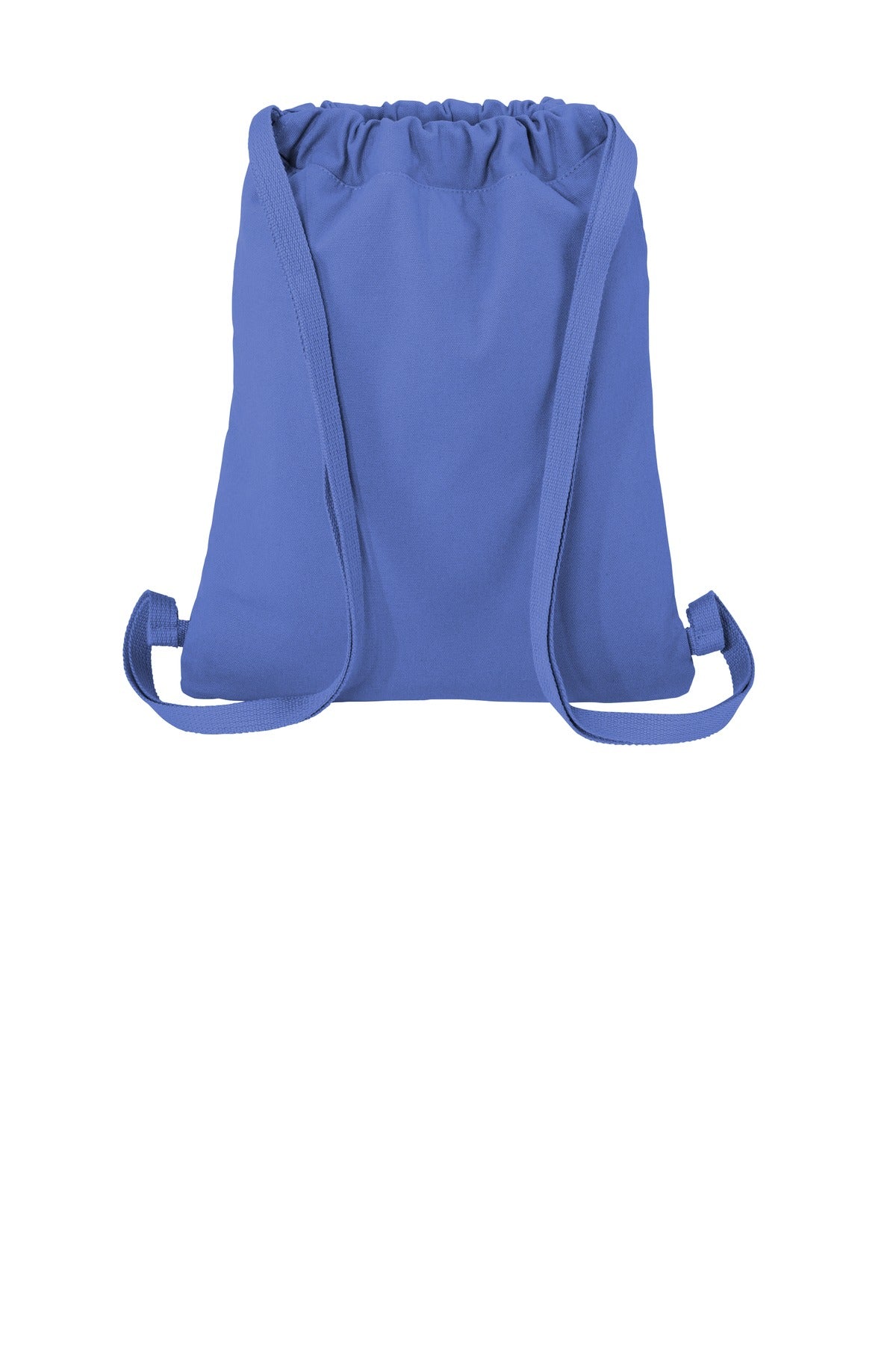 Rear View of Blue Moon Port Authority Beach Wash Cinch Pack. BG621