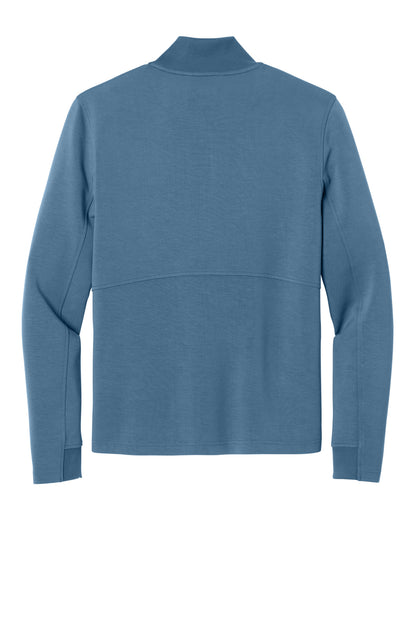 Rear View of BlueMist OGIO Transcend Full-Zip OG860