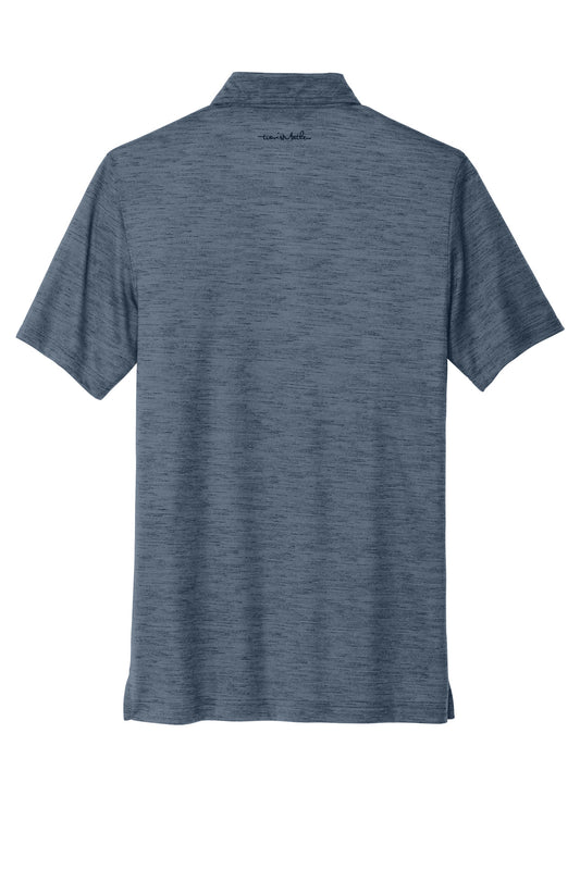Rear View of BlueNights TravisMathew Auckland Slub Polo TM1MW451