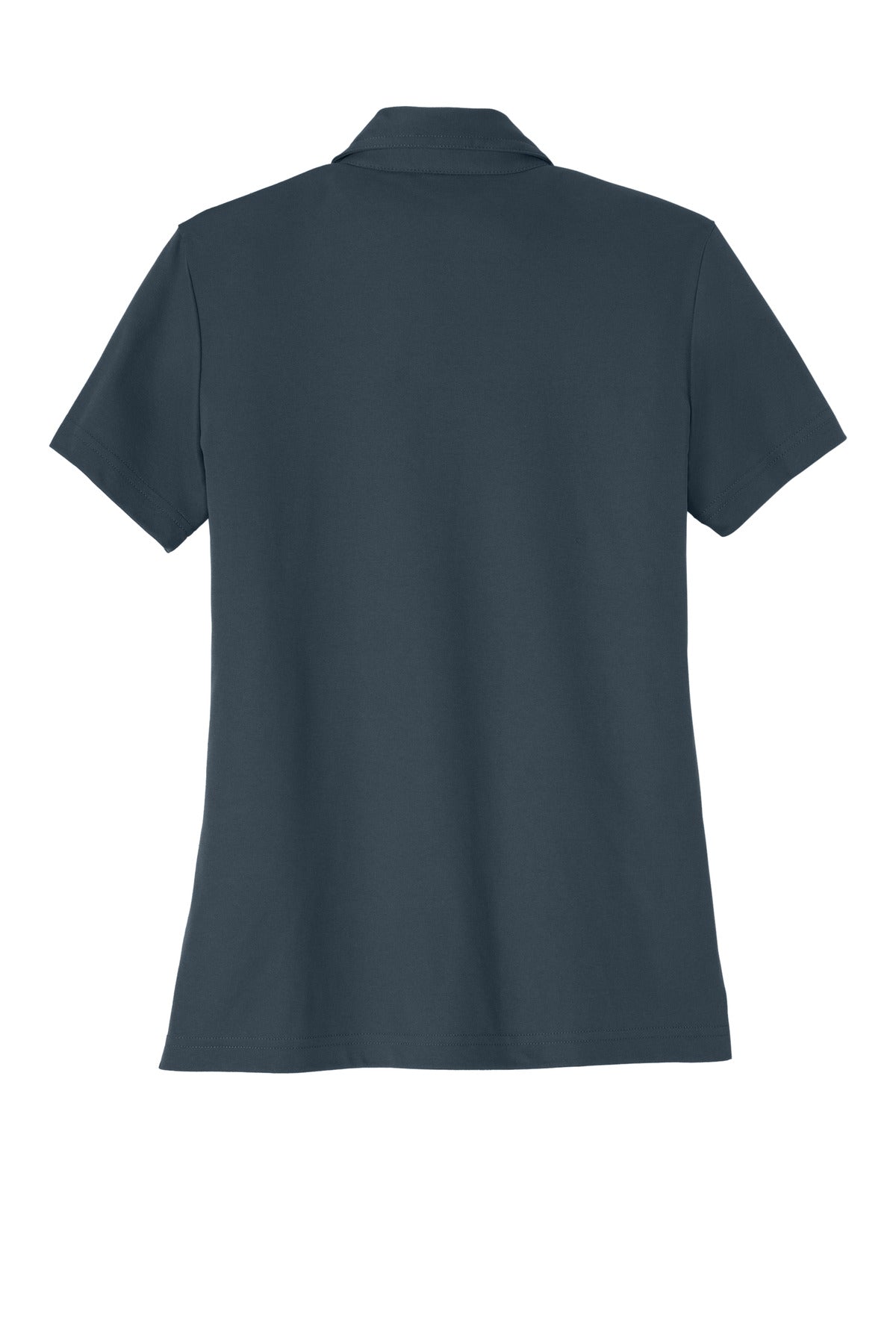 Rear View of BlueNights TravisMathew Women's Oceanside Solid Polo TM1WW001