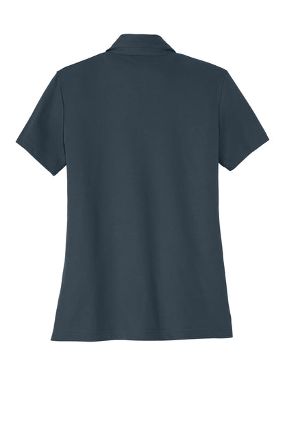 Rear View of BlueNights TravisMathew Women's Oceanside Solid Polo TM1WW001