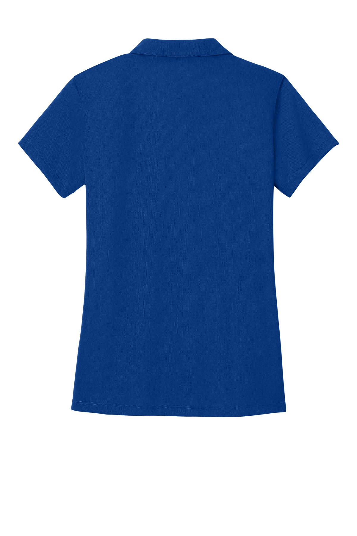 Rear View of Bright Royal Port Authority Women's Tech Pique Polo. L527