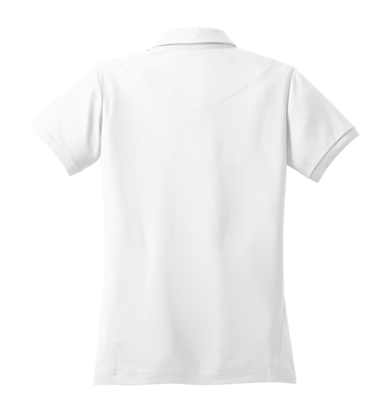 Rear View of Bright White OGIO - Jewel Polo. LOG101