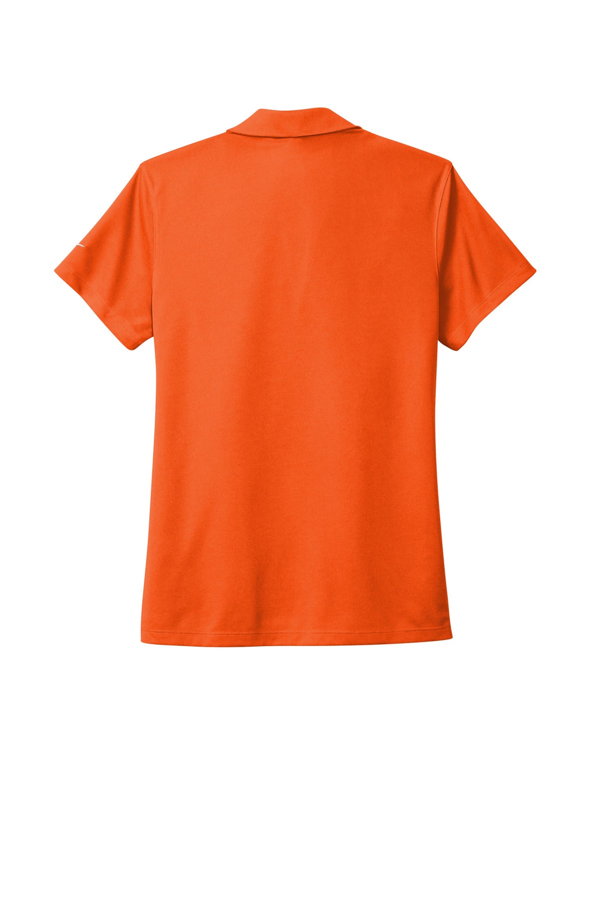 Rear View of BrillOrng Nike Women's Dri-FIT Micro Pique 2.0 Polo NKDC1991