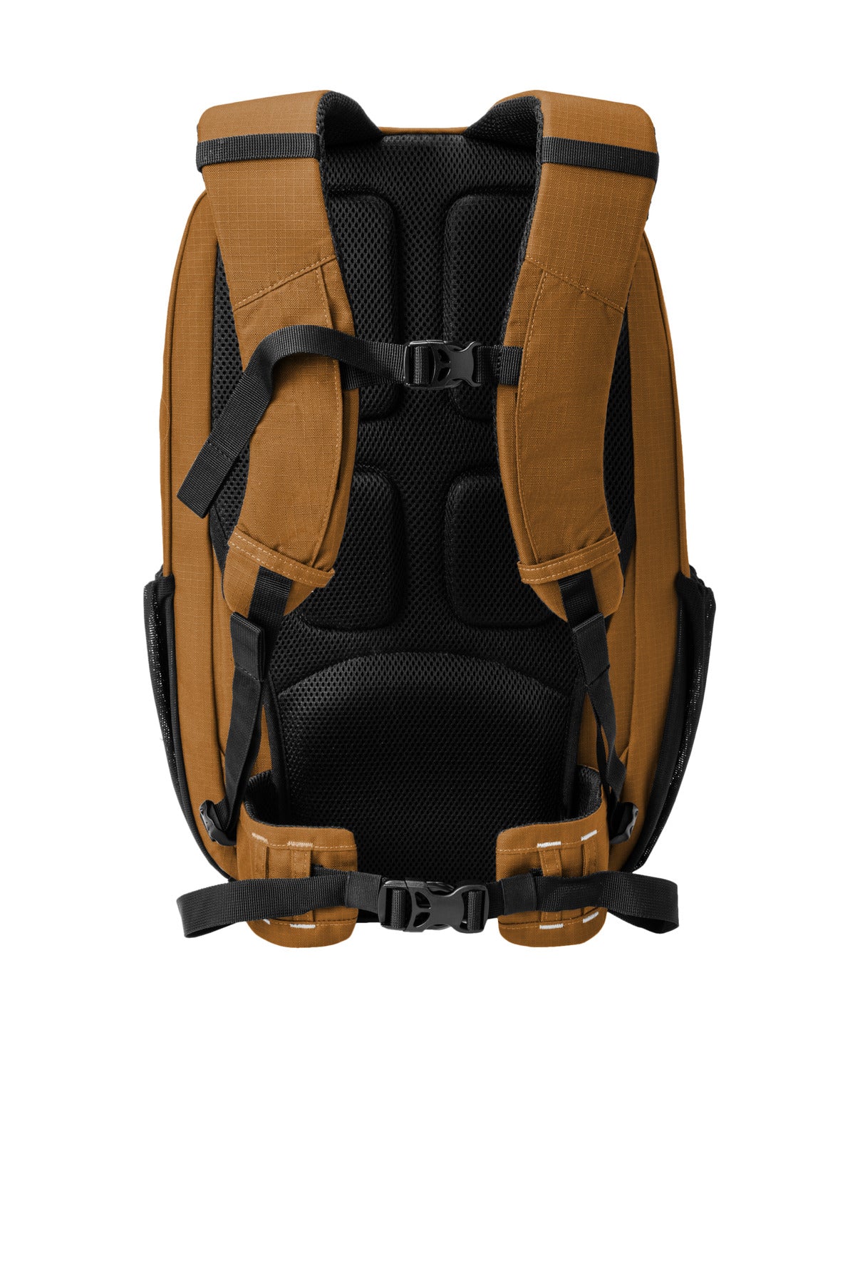 Rear View of Brown Carhartt 25L Ripstop Backpack CTB0000481