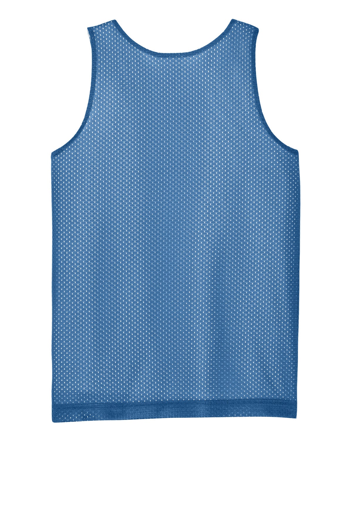 Rear View of CarBl/Wht Sport-Tek Youth PosiCharge Reversible Mesh Tank YST5000