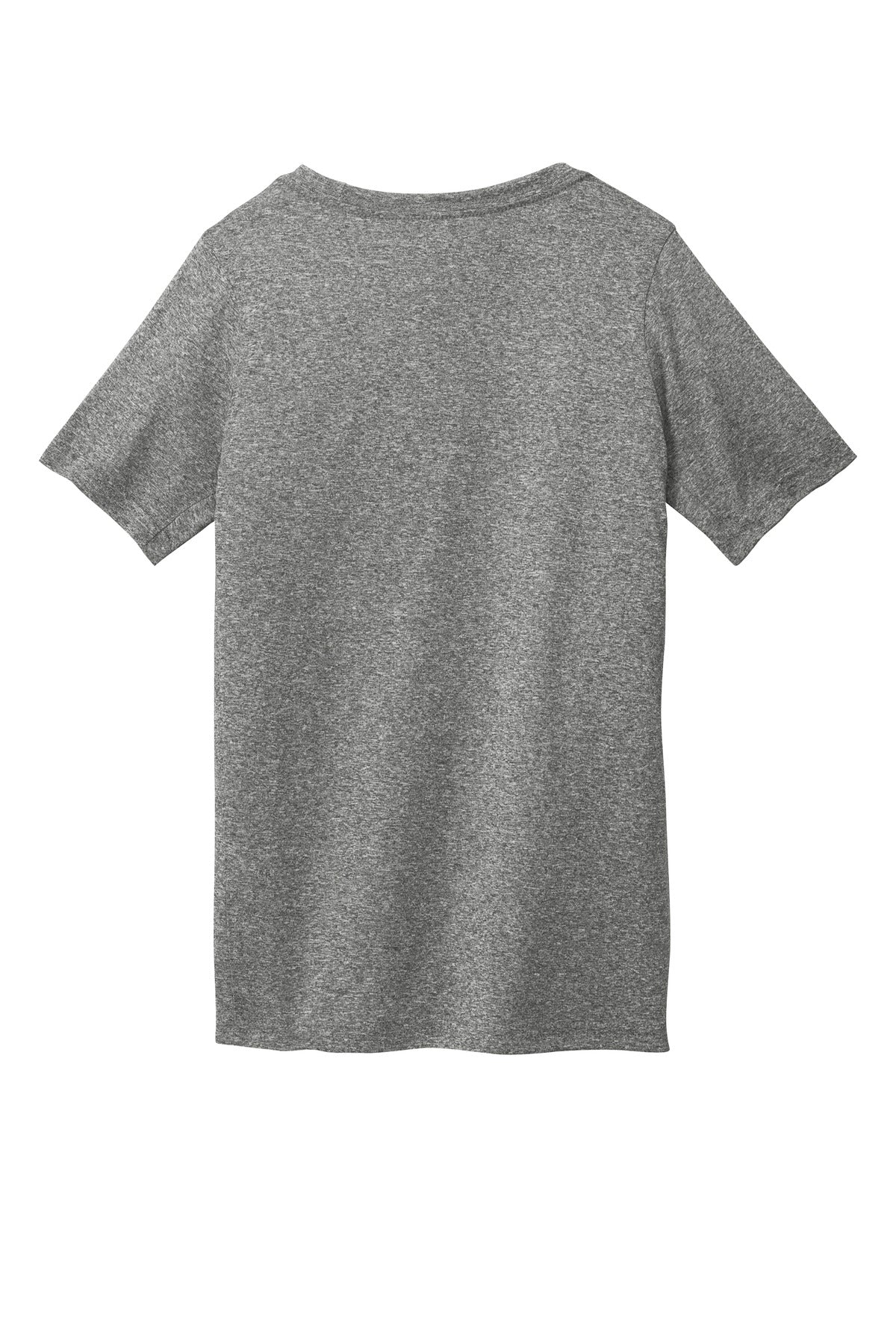 Rear View of CarbonHthr Nike Youth Team rLegend Tee DV7317