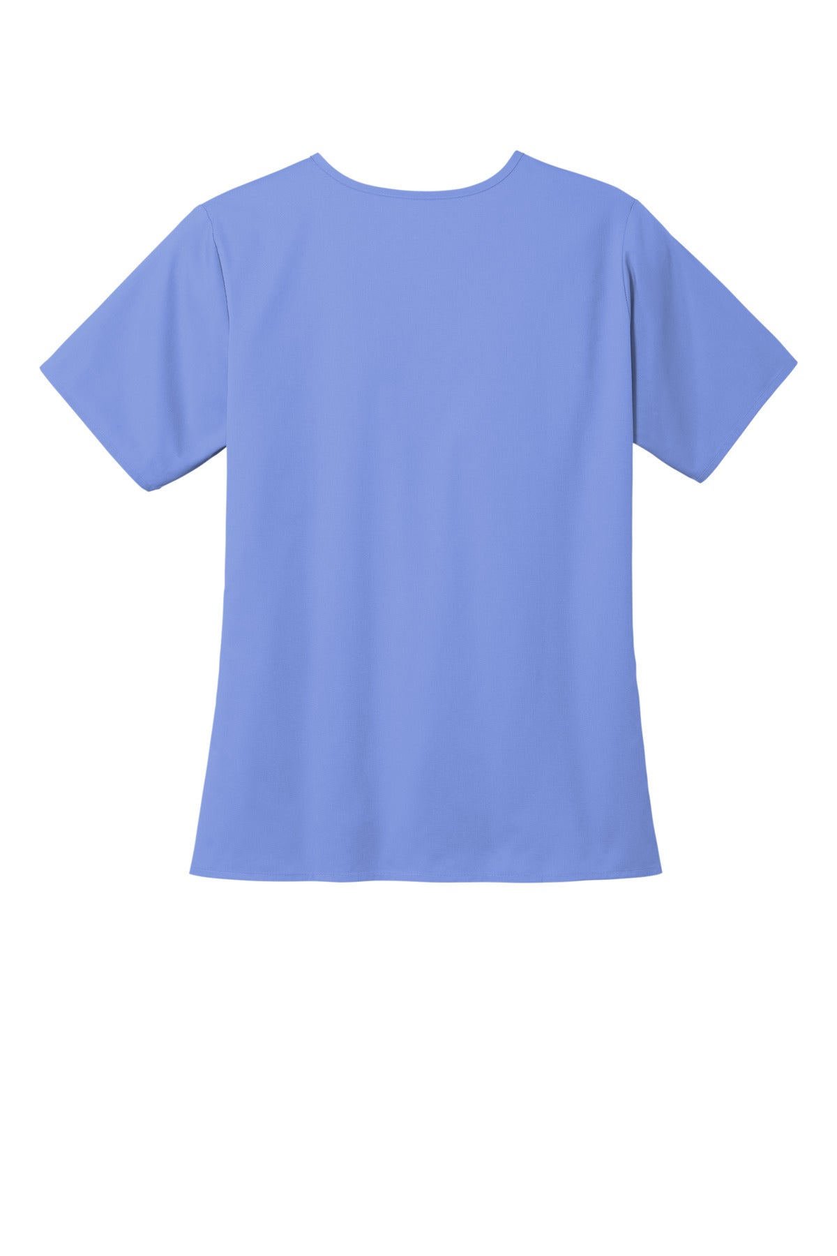 Rear View of Ceil Wink Women's WorkFlex V-Neck Top WW4560