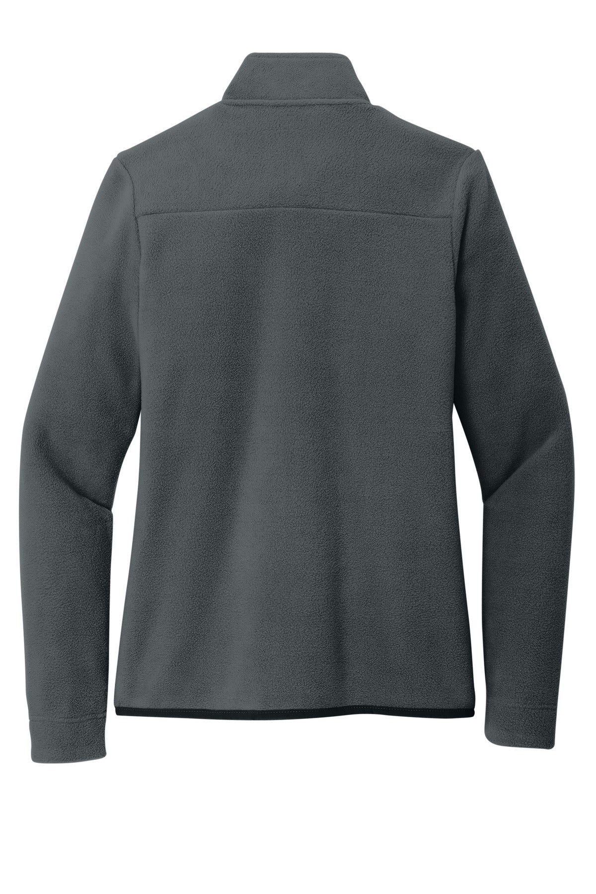Rear View of Charcoal Port Authority Women's Connection Fleece Jacket L110