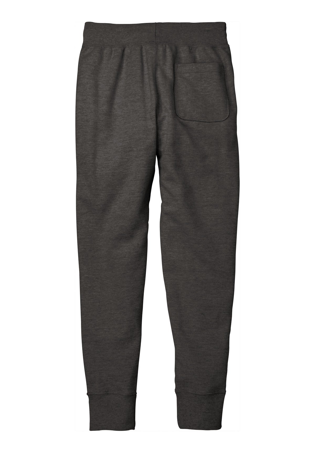 Rear View of CharcoalHt Champion Reverse Weave Jogger RW25