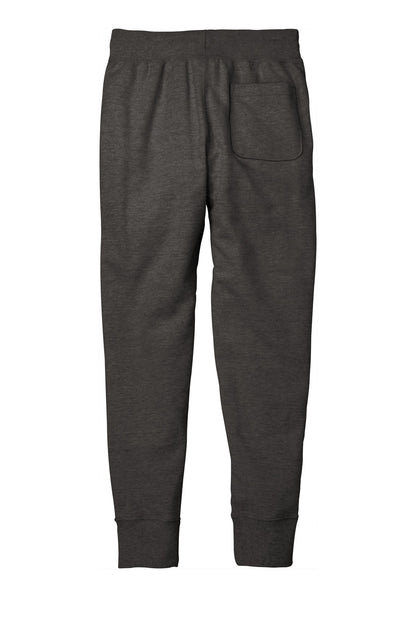 Rear View of CharcoalHt Champion Reverse Weave Jogger RW25