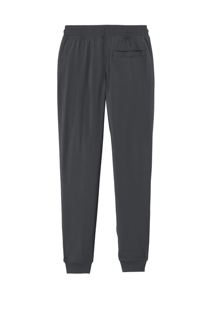 Rear View of CharGrey Sport-Tek Sport-Wick Stretch Jogger PST858