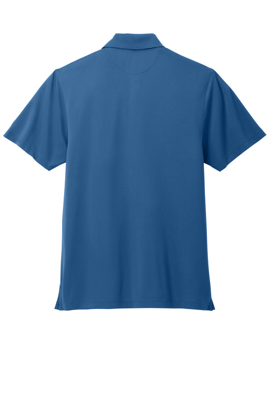 Rear View of CharterBlu Brooks Brothers Mesh Pique Performance Polo BB18220
