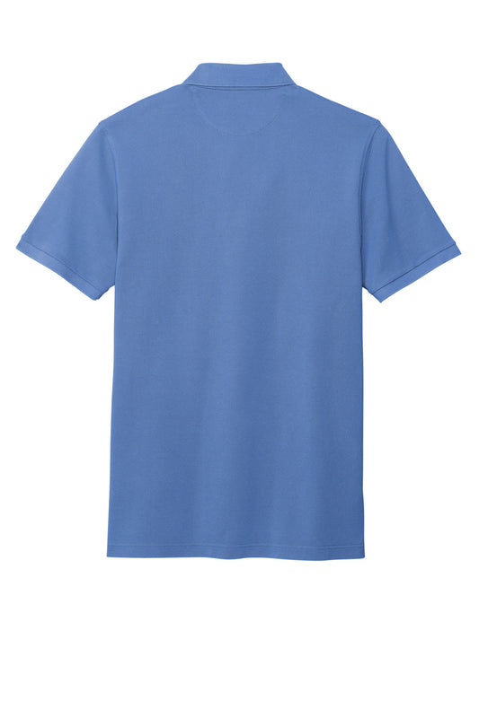 Rear View of CharterBlu Brooks Brothers Pima Cotton Pique Polo BB18200