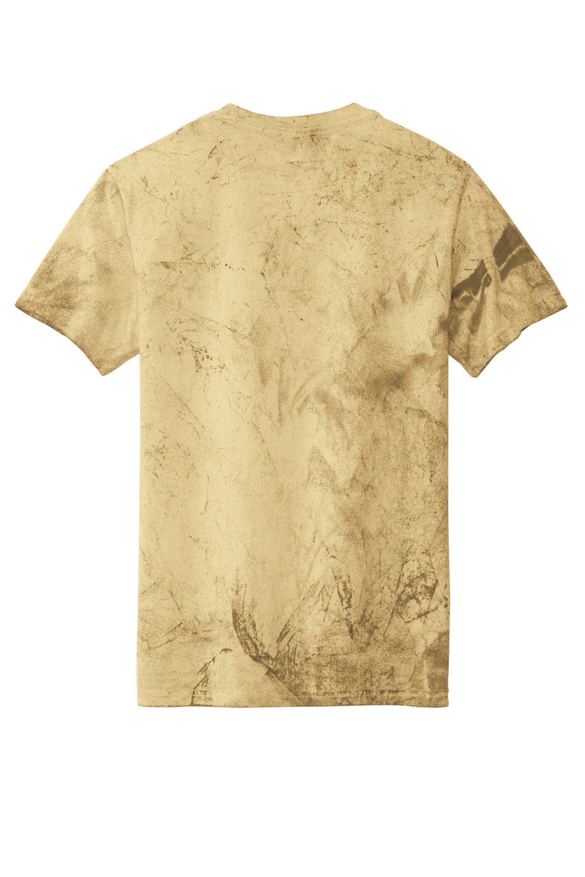 Rear View of Citrine Comfort Colors Heavyweight Color Blast Tee 1745