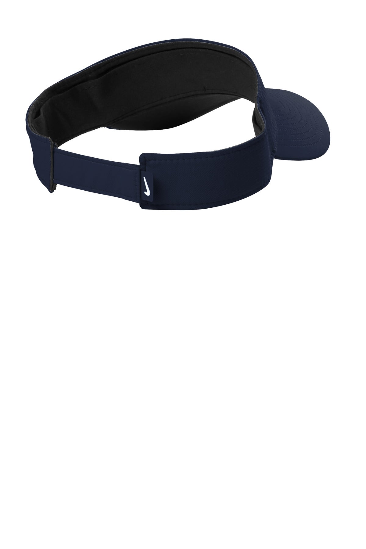 Rear View of ColNavy Nike Dri-FIT Team Performance Visor NKFB5675