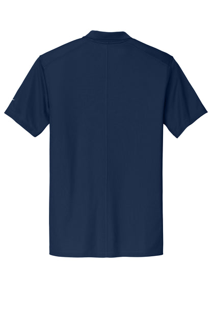 Rear View of ColNavy Nike Victory Solid Polo NKDX6684