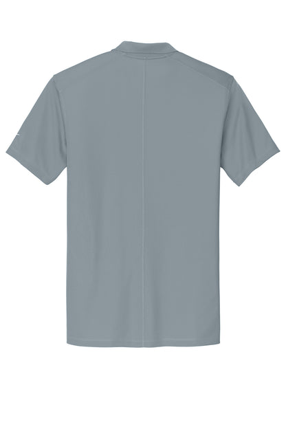 Rear View of CoolGrey Nike Victory Solid Polo NKDX6684