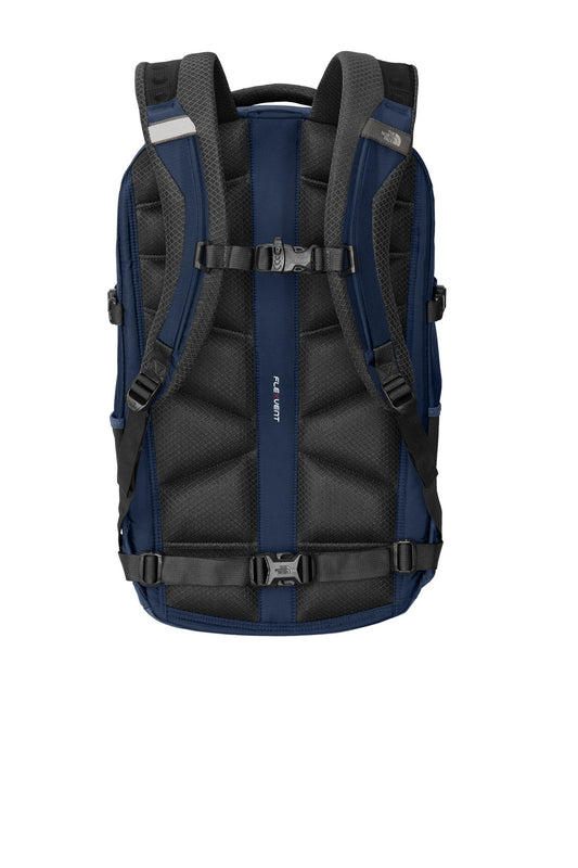 Rear View of Cosm Bl/As Gry The North Face Fall Line Backpack. NF0A3KX7