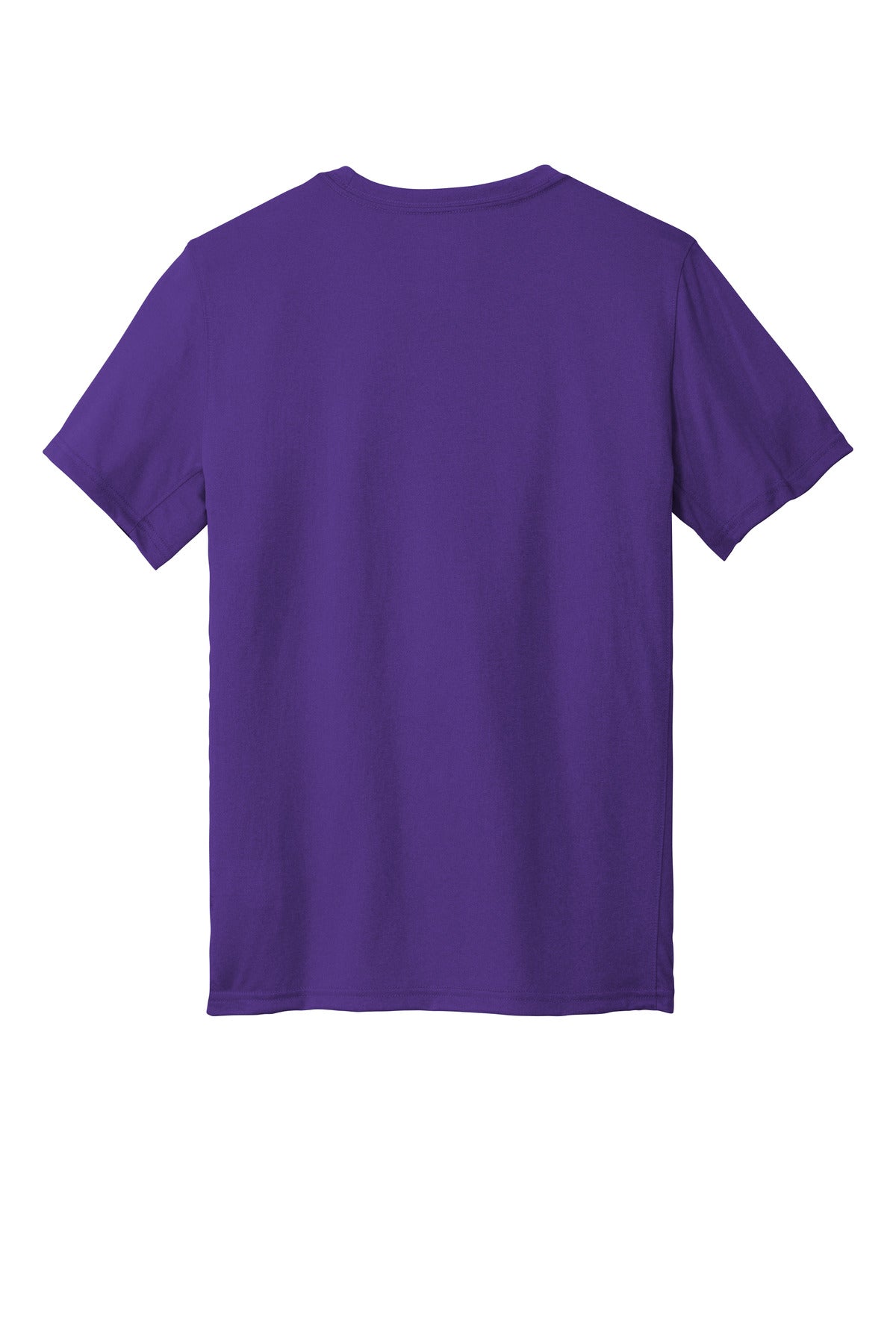 Rear View of CourtPrpl Nike Team rLegend Tee DV7299