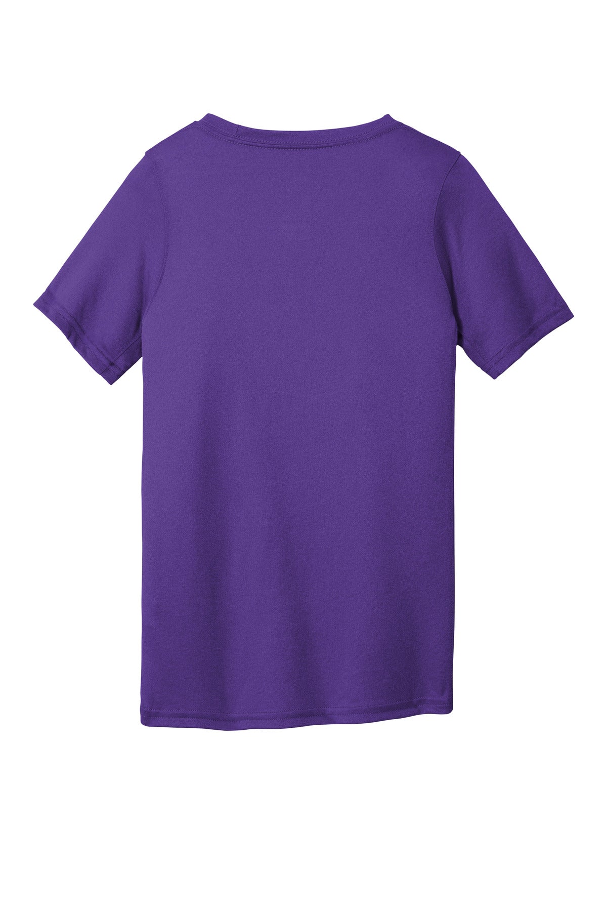 Rear View of CourtPrpl Nike Youth Team rLegend Tee DV7317