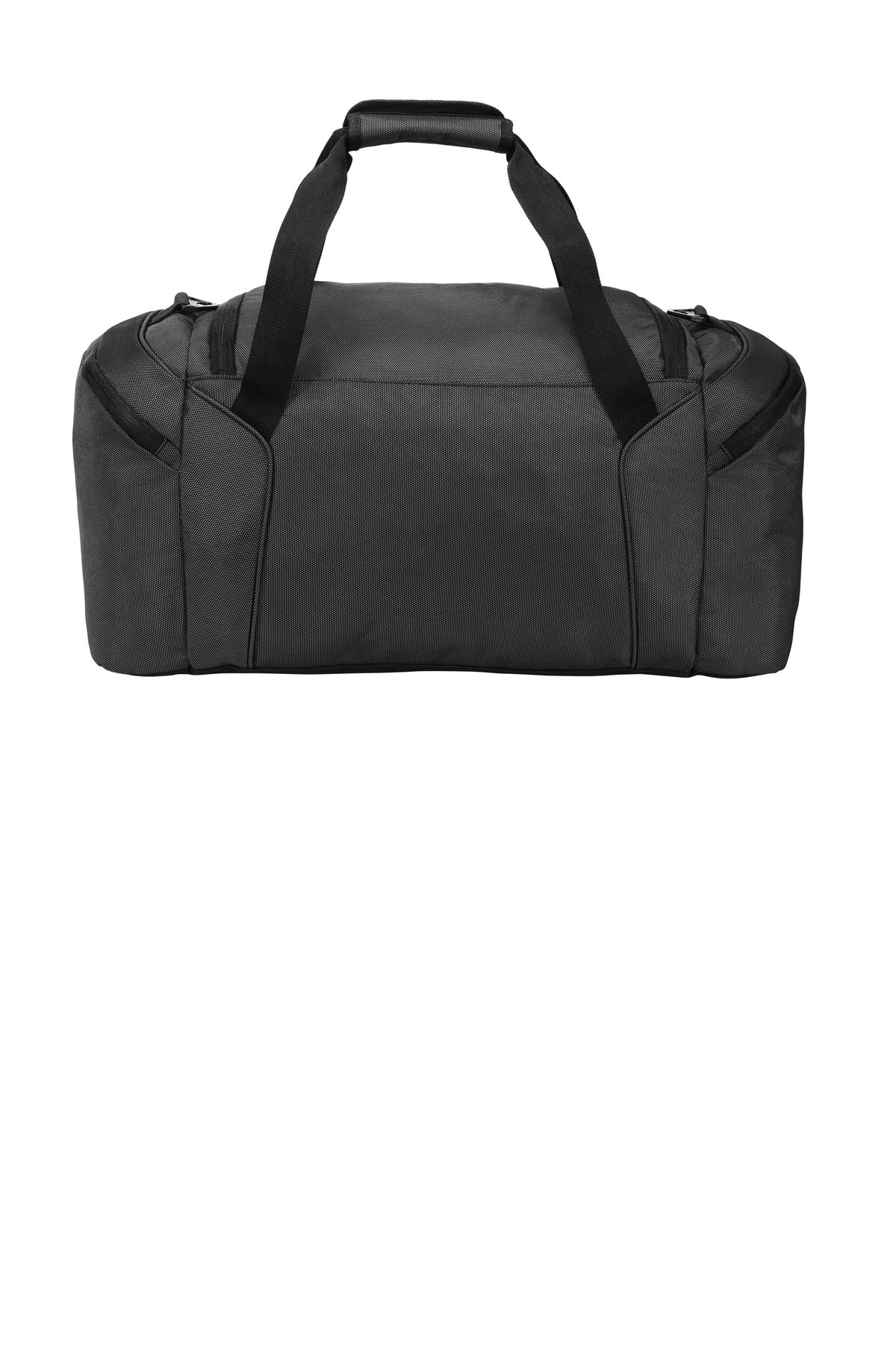 Rear View of Dark Grey Port Authority Form Duffel BG805