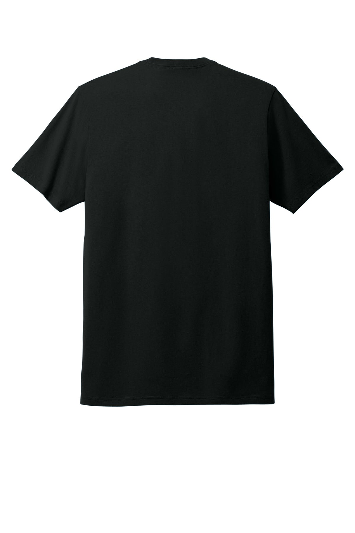 Rear View of DeepBlack Allmade Unisex Heavyweight Recycled Cotton Tee AL3000
