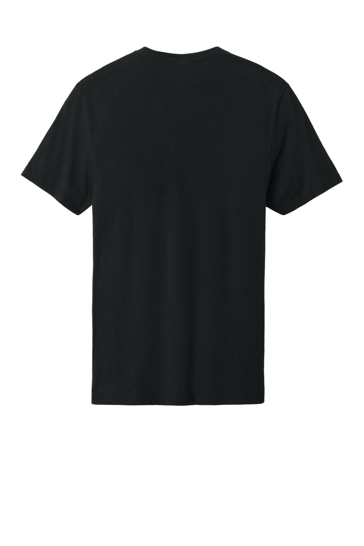 Rear View of DeepBlack Allmade Unisex Recycled Blend Tee AL2300