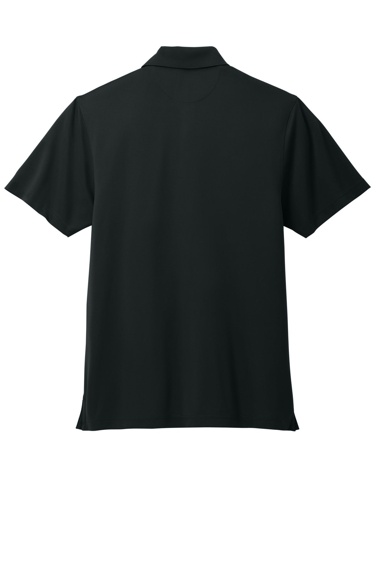 Rear View of DeepBlack Brooks Brothers Mesh Pique Performance Polo BB18220