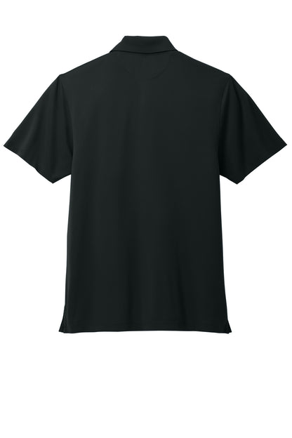 Rear View of DeepBlack Brooks Brothers Mesh Pique Performance Polo BB18220