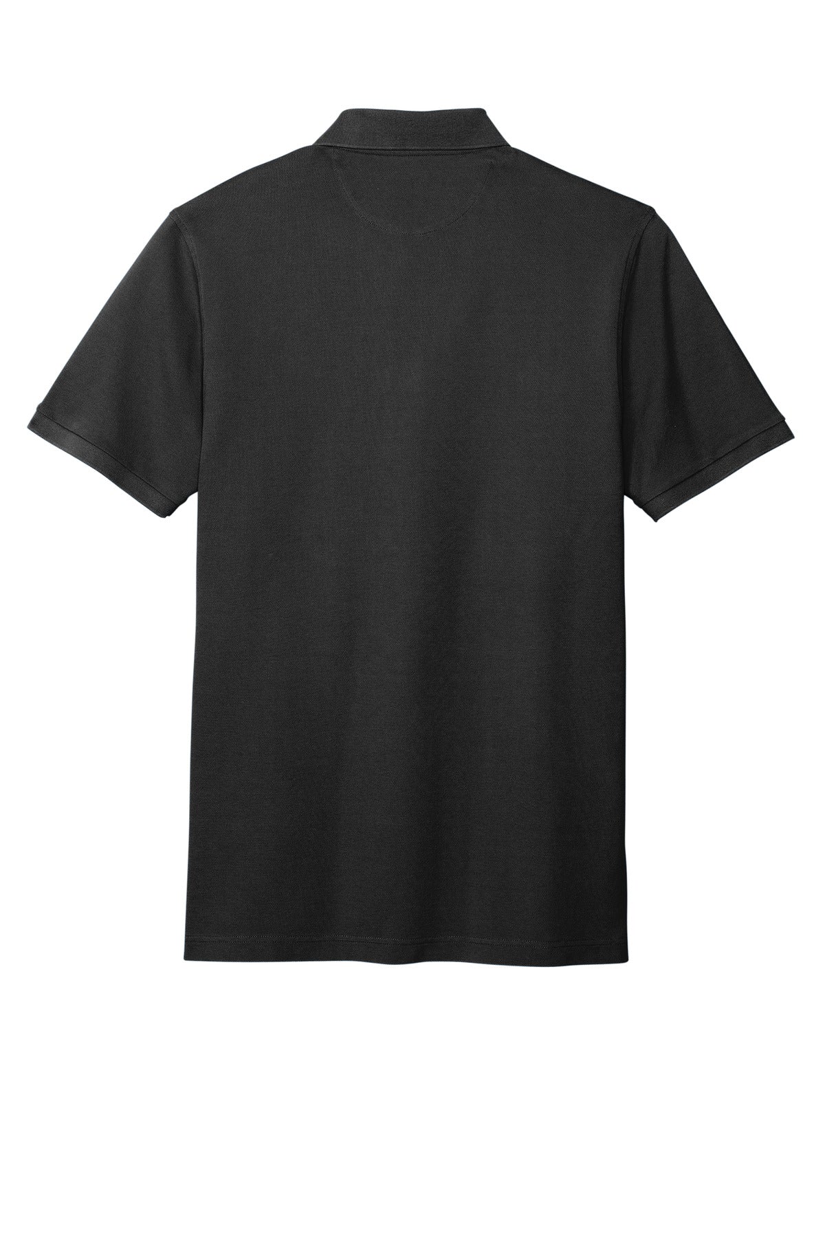Rear View of DeepBlack Brooks Brothers Pima Cotton Pique Polo BB18200