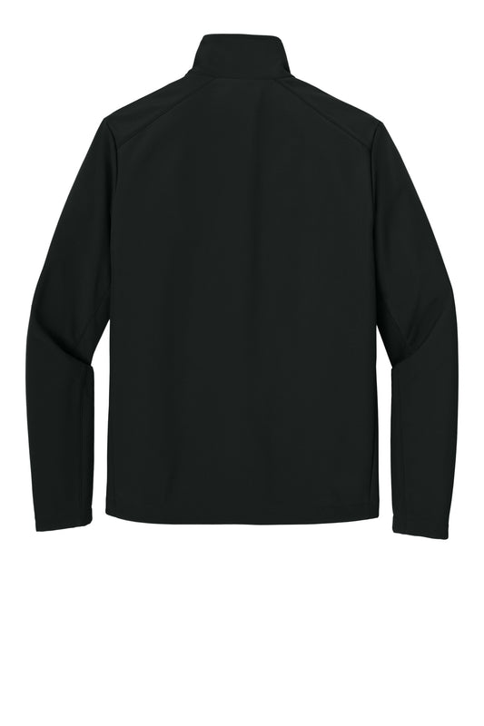 Rear View of DeepBlack Port Authority C-FREE Core Soft Shell J720