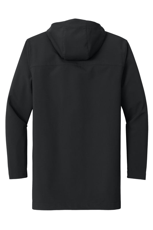 Rear View of DeepBlack Port Authority Collective Outer Soft Shell Parka J919